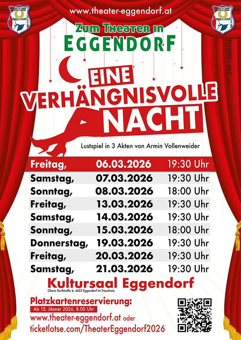 Theater-Eggendorf Oktober 2026